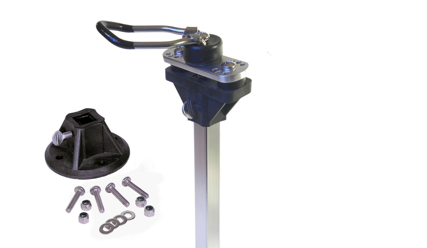 1.25” Loop Bee Ready Standard Holder w/ Riser and Mount Set