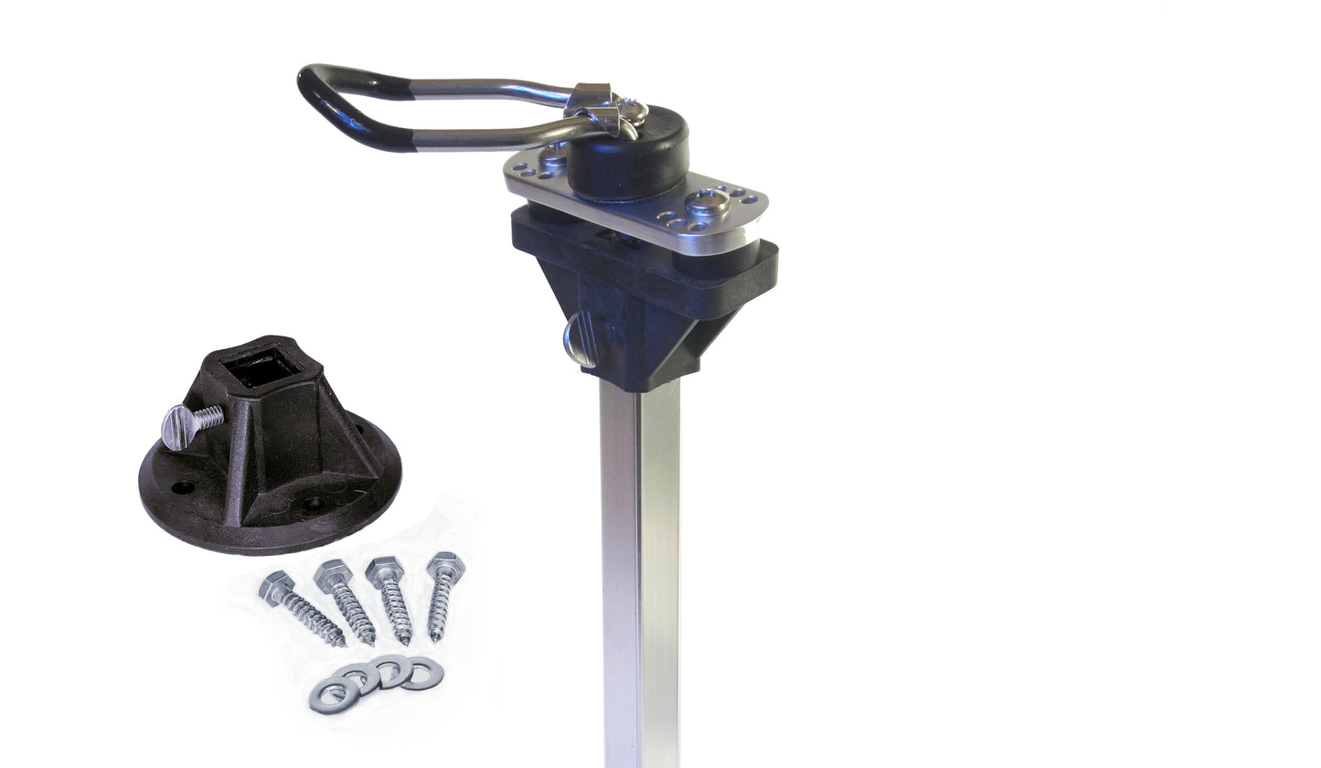 1.25” Loop Bee Ready Standard Holder w/ Riser and Mount Set