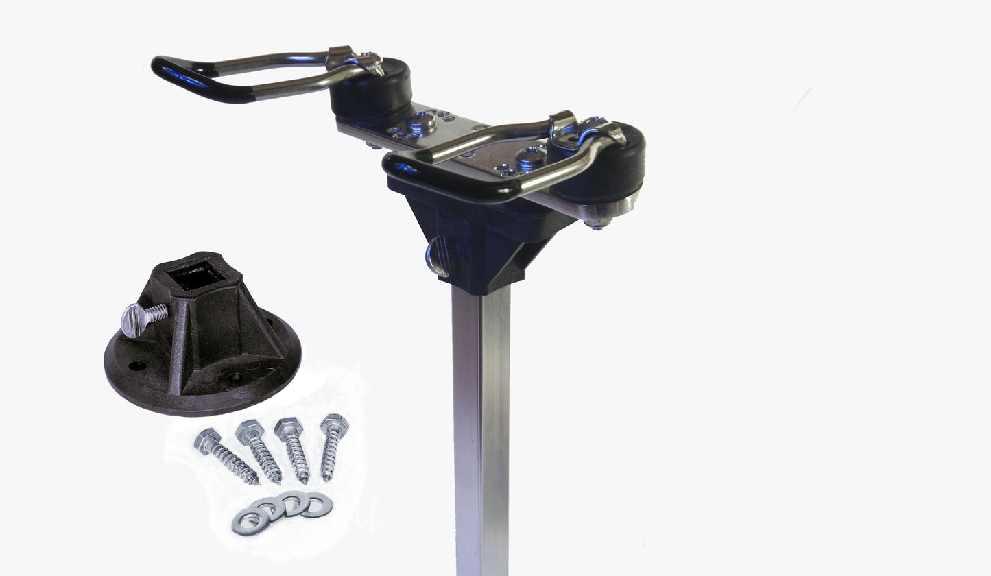 1.25” Loop Bee Ready Standard Holder w/ Riser and Mount Set
