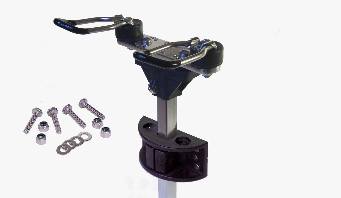 1.25” Loop Bee Ready Standard Holder w/ Riser and Mount Set