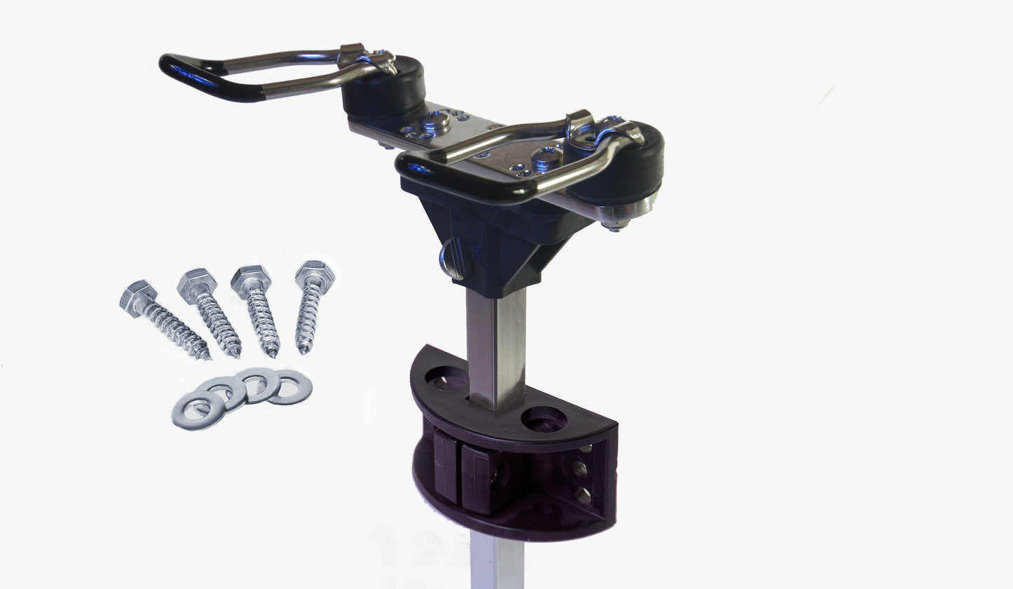 1.25” Loop Bee Ready Standard Holder w/ Riser and Mount Set