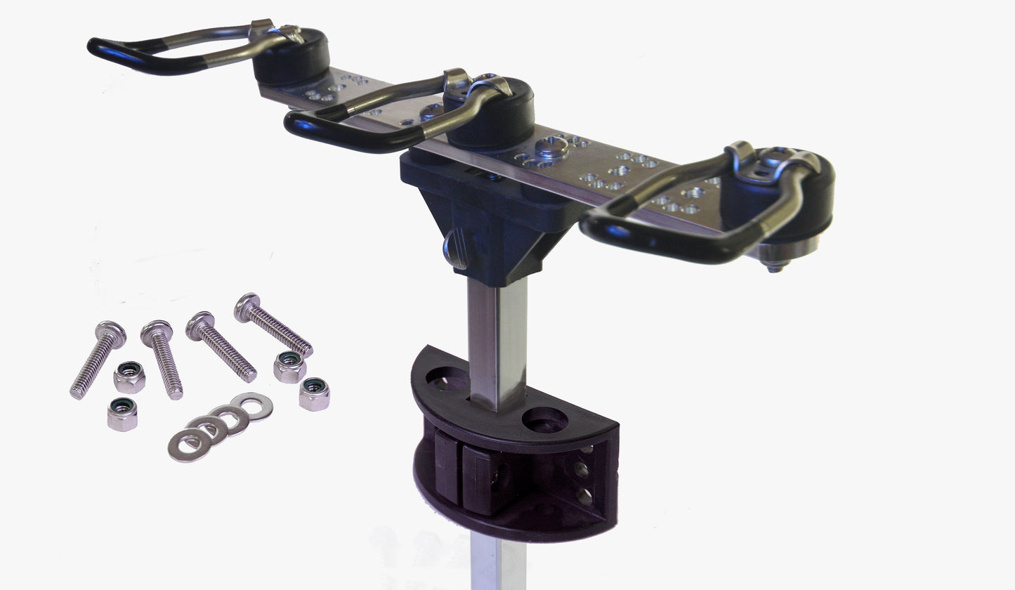 1.25” Loop Bee Ready Standard Holder w/ Riser and Mount Set