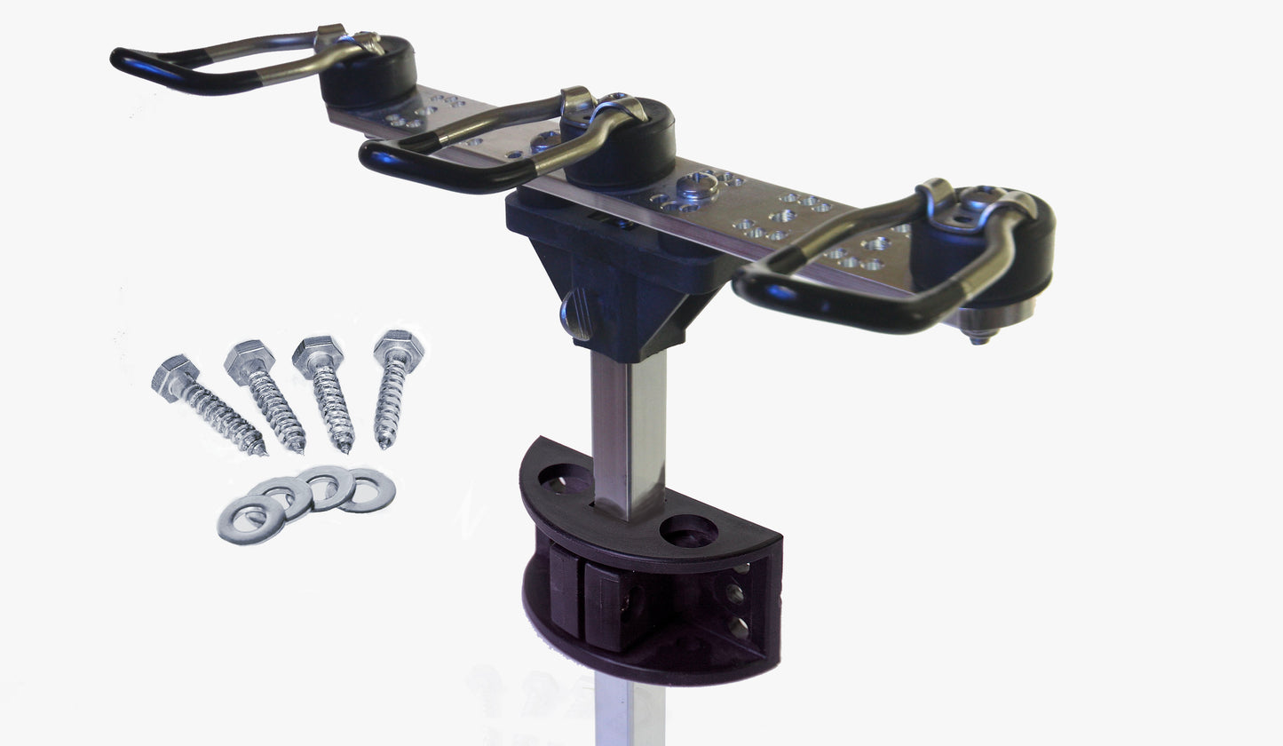 1.25” Loop Bee Ready Standard Holder w/ Riser and Mount Set