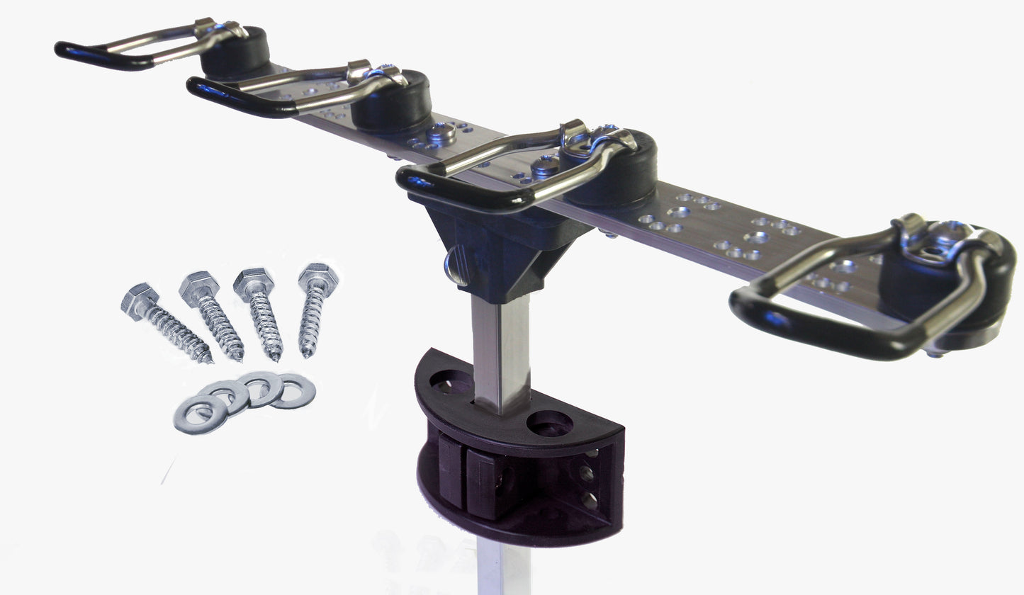 1.25” Loop Bee Ready Standard Holder w/ Riser and Mount Set