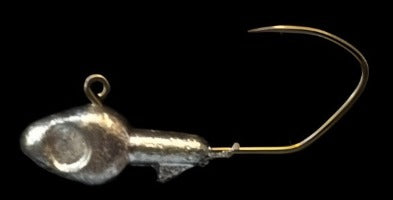 1/16oz Bronze Minnow Sickle Hook w/collar