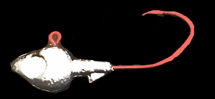 1/18oz Red Minnow Sickle Hook w/collar