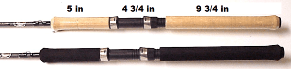 Six 7.5Ft Medium And Heavy Baitcast Eva Handle Rods