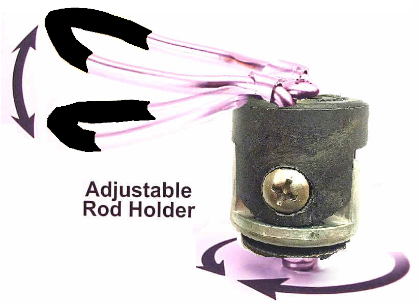 One Rod Adjustable Elevated Holder