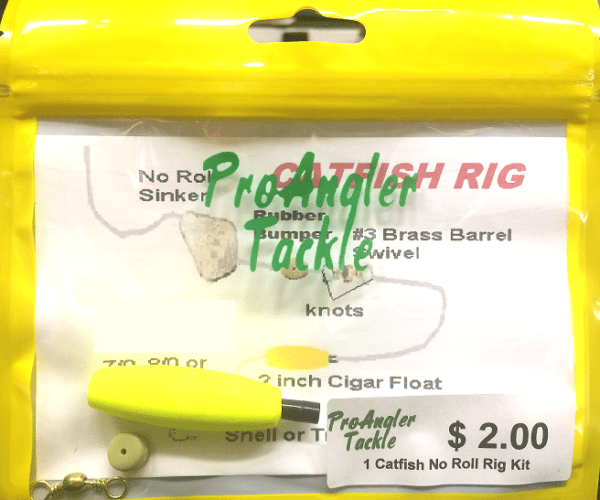 Catfish No Roll Rig 5 Part Kit
