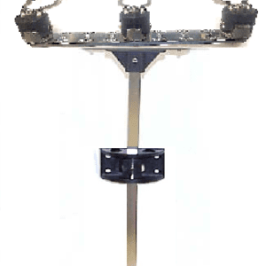 Three Rod Adjustable Elevated Set With Side Mount
