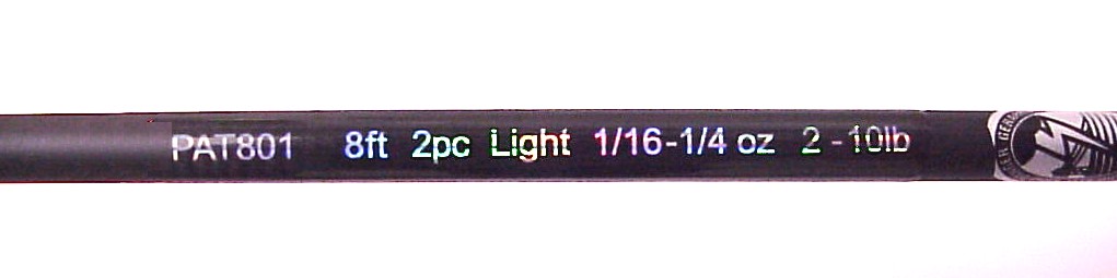 Eight Feet 2 piece Light -10 Lb Rod - ProAngler Tackle